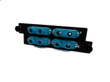 Infinium HDFP Adapter Panel, 4 ST Duplex Aqua Infinium HDFP Adapter Panel, 4 ST Duplex Aqua