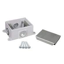 880CM1-1 - Omnibox Series Shallow Cast-Iron Floor Box 880CM1-1 - Omnibox Series Shallow Cast-Iron Floor Box