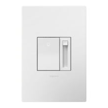 adorne Paddle LED Advanced Dimmer, White adorne Paddle LED Advanced Dimmer, White