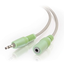 6ft (1.8m) 3.5mm M/F Stereo Audio Extension Cable (PC-99 Color-Coded) 6ft (1.8m) 3.5mm M/F Stereo Audio Extension Cable (PC-99 Color-Coded)