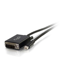 3ft (0.9m) Mini DisplayPort™ Male to Single Link DVI-D Male Adapter Cable - Black 3ft (0.9m) Mini DisplayPort™ Male to Single Link DVI-D Male Adapter Cable - Black