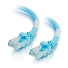 9ft (2.7m) Cat6a Snagless Unshielded (UTP) Ethernet Network Patch Cable - Aqua 9ft (2.7m) Cat6a Snagless Unshielded (UTP) Ethernet Network Patch Cable - Aqua