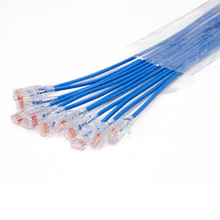 EZ Patch™ Flat Pack Reduced Diameter CAT6 5ft, 24 Pack, Blue EZ Patch™ Flat Pack Reduced Diameter CAT6 5ft, 24 Pack, Blue