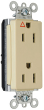PlugTail® Isolated Ground Decorator Spec Grade Receptacles, 15A, 125V, Orange PlugTail® Isolated Ground Decorator Spec Grade Receptacles, 15A, 125V, Orange