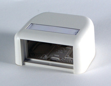 SERIES II PLASTIC SURFACE MOUNT BOX FOR ONE 1 UNIT MODULE OUT SINGLE SIDE WITH COVER SERIES II PLASTIC SURFACE MOUNT BOX FOR ONE 1 UNIT MODULE OUT SINGLE SIDE WITH COVER