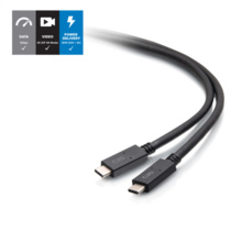 6.5ft (2m) USB-C® Male to USB-C Male Cable (20V 3A) - USB 3.2 Gen 1 (5Gbps) 6.5ft (2m) USB-C® Male to USB-C Male Cable (20V 3A) - USB 3.2 Gen 1 (5Gbps)