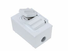 Discontinued - Weatherproof Outlet Kit, White
