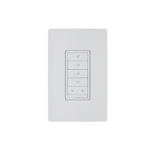 Wattstopper PLUS Wireless Slim Switch, 4B 1R, Black