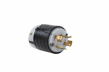 20A Non-NEMA Plug - Black Back, White Front Body 20A Non-NEMA Plug - Black Back, White Front Body