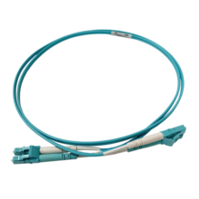 Infinium Core LC to LC Duplex Patch Cord, 2mm OM4 Plenum Aqua, 2 FT Infinium Core LC to LC Duplex Patch Cord, 2mm OM4 Plenum Aqua, 2 FT