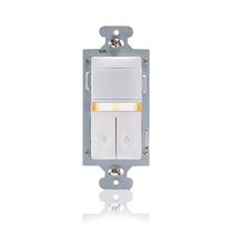 Dual Relay Resi VAC Sensor w Nightlight 600W White, Box Dual Relay Resi VAC Sensor w Nightlight 600W White, Box