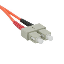 29.5ft (9m) SC-SC 62.5/125 OM1 Duplex Multimode PVC Fiber Optic Cable - Orange 29.5ft (9m) SC-SC 62.5/125 OM1 Duplex Multimode PVC Fiber Optic Cable - Orange