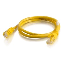 3ft (0.9m) Cat6 Snagless Unshielded (UTP) Network Crossover Patch Cable - Yellow 3ft (0.9m) Cat6 Snagless Unshielded (UTP) Network Crossover Patch Cable - Yellow