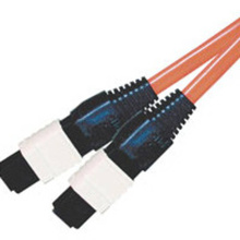 Discontinued - 49.2ft (15m) MTP/MPO 62.5/125 Multimode Fiber Optic Assembly Ribbon Cable - Plenum CMP-Rated - Orange