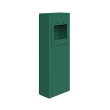 Power Pedestal 2-Gang - Green