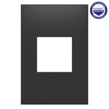 adorne® Graphite 1-Gang Screwless Wall Plate with Microban® adorne® Graphite 1-Gang Screwless Wall Plate with Microban®