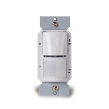 PIR Single Pole Single Relay Occupancy Sensor, 800W at 120V/1200W at 277V, White