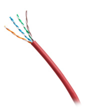 1000ft (304.8m) TAA-Compliant Cat6 Bulk Unshielded (UTP) Ethernet Network Cable with Solid Conductors-Riser CMR-Rated - Red 1000ft (304.8m) TAA-Compliant Cat6 Bulk Unshielded (UTP) Ethernet Network Cable with Solid Conductors-Riser CMR-Rated - Red