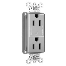 PlugTail® Heavy Duty Spec Grade Plug Load Controllable Receptacle, 15A, 125V, White PlugTail® Heavy Duty Spec Grade Plug Load Controllable Receptacle, 15A, 125V, White