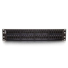 48-Port Cat6 110-Type Patch Panel (TAA Compliant) 48-Port Cat6 110-Type Patch Panel (TAA Compliant)