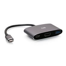 USB-C® 3-in-1 Mini Docking Station with HDMI®, USB-A, and USB-C Power Delivery up to 100W - 4K 60Hz USB-C® 3-in-1 Mini Docking Station with HDMI®, USB-A, and USB-C Power Delivery up to 100W - 4K 60Hz