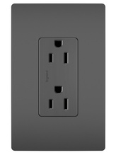 radiant® Self-Grounding Outlet, Black