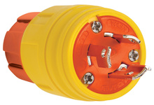 Turnlok® SteriGuard™ Antimicrobial  Plug 15A, 250V, Yellow Turnlok® SteriGuard™ Antimicrobial  Plug 15A, 250V, Yellow