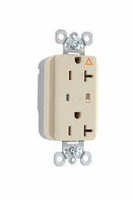 Discontinued - PlugTail® Isolated Ground Surge Protective Duplex Receptacle, Ivory