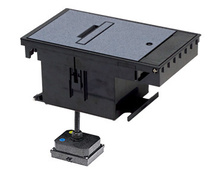 Exterior Box Cover Assembly, Single NEMA L7-20R Locking Receptacle, Gray (COVER ONLY) Exterior Box Cover Assembly, Single NEMA L7-20R Locking Receptacle, Gray (COVER ONLY)