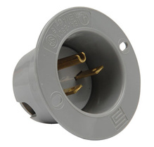 Flanged Inlet, Gray Flanged Inlet, Gray