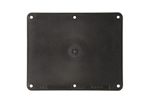 2-Gang Blank Cover Plate, Black 2-Gang Blank Cover Plate, Black