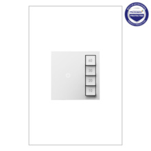 adorne® Timer Switch, Manual On/Timed Off, White, with Microban® adorne® Timer Switch, Manual On/Timed Off, White, with Microban®