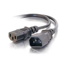 15ft (4.6m) 18 AWG Computer Power Extension Cord (IEC320C14 to IEC320C13) (TAA Compliant) 15ft (4.6m) 18 AWG Computer Power Extension Cord (IEC320C14 to IEC320C13) (TAA Compliant)