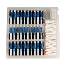 Splice-on Connector, LC, OS2, 900um, BLUE, 50 PK Splice-on Connector, LC, OS2, 900um, BLUE, 50 PK