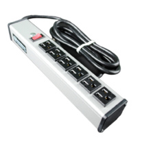 Plug-In Outlet Center Unit / 120V/15A/6 O/L /lighted switch/15' cord Plug-In Outlet Center Unit / 120V/15A/6 O/L /lighted switch/15' cord