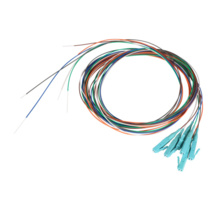 LC Simplex to Blunt, 6 Fiber, 900um, Multimode (OM4) Splice-On Pigtail, 2 Meter LC Simplex to Blunt, 6 Fiber, 900um, Multimode (OM4) Splice-On Pigtail, 2 Meter