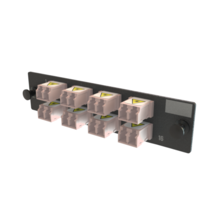 Q-Series Keyed OFP  Adapter Panel 16 Fibers, Rose