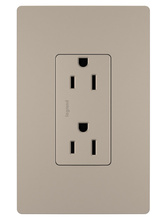 radiant® Tamper-Resistant Outlet, Nickel