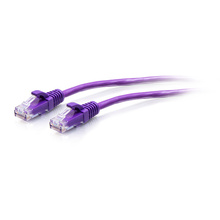 7ft (2.1m) Cat6a Snagless Unshielded (UTP) Slim Ethernet Network Patch Cable - Purple 7ft (2.1m) Cat6a Snagless Unshielded (UTP) Slim Ethernet Network Patch Cable - Purple
