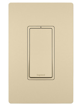 radiant® 15A Single-Pole Switch with Locator Light, Ivory