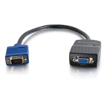Discontinued - 11in 2-Port VGA Monitor Splitter Cable
