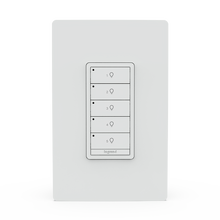 Wattstopper PLUS Wireless Slim Switch, 5B 0R, White