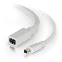 10ft (3m) Mini DisplayPort Extension Cable M/F - White 10ft (3m) Mini DisplayPort Extension Cable M/F - White