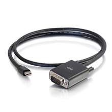 3ft (0.9m) Mini DisplayPort™ Male to VGA Male Active Adapter Cable - Black 3ft (0.9m) Mini DisplayPort™ Male to VGA Male Active Adapter Cable - Black