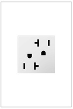 adorne® 20A Dual Tamper-Resistant Outlet, White adorne® 20A Dual Tamper-Resistant Outlet, White