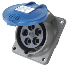Pin & Sleeve Splashproof 32A 380V/415V Receptacle Pin & Sleeve Splashproof 32A 380V/415V Receptacle