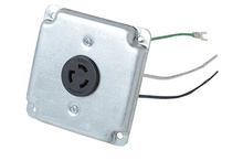 Turnlok® Single Receptacle 3W 15A 277V Pre-Fabricated