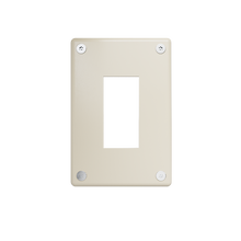 Mighty Mac™ WPP Series 1-Gang 14-Ga Steel Wall Plate, Decorator, Ivory