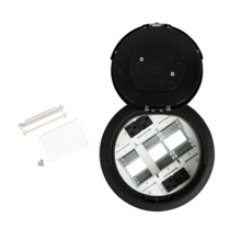8AT Prewired Evolution™ Poke Thru Device, Surface Style Cover, Black 8AT Prewired Evolution™ Poke Thru Device, Surface Style Cover, Black