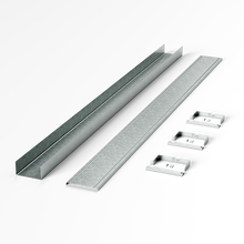 Security Kit For Wire Mesh Preglavanized, 2 In H, 4 In W Security Kit For Wire Mesh Preglavanized, 2 In H, 4 In W